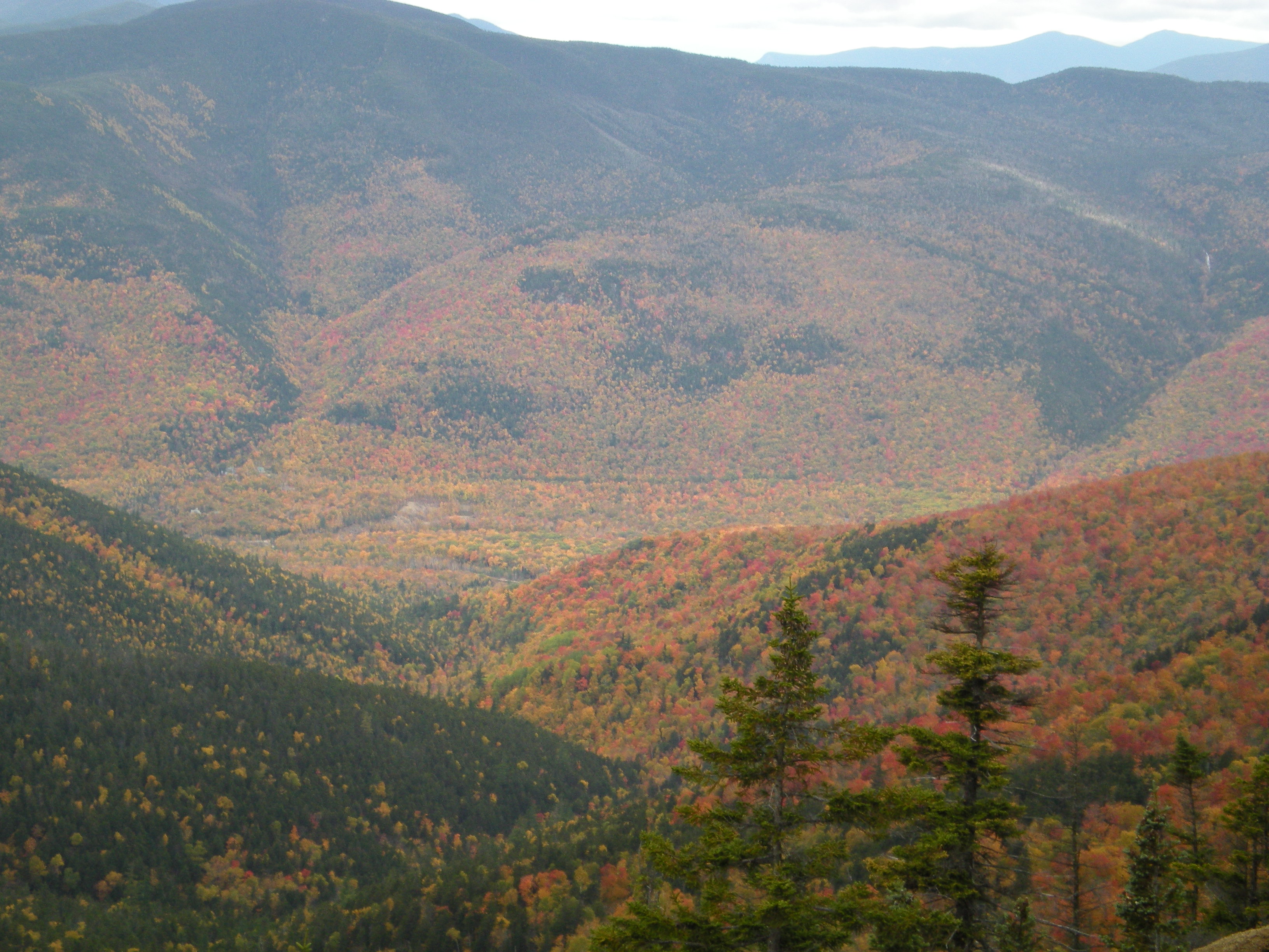 View of the Saco Valley to the south.